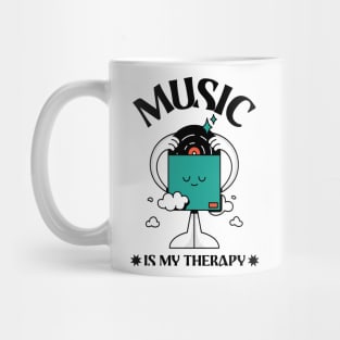 Music is my Therapy Mug